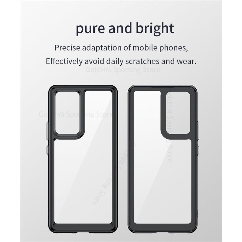 Ốp Điện Thoại Acrylic Trong Suốt Họa Tiết Không Gian Cho Xiaomi Redmi Note 11T 11S 11E 11 5G Redmi Note 11T Pro Plus 5G 4G