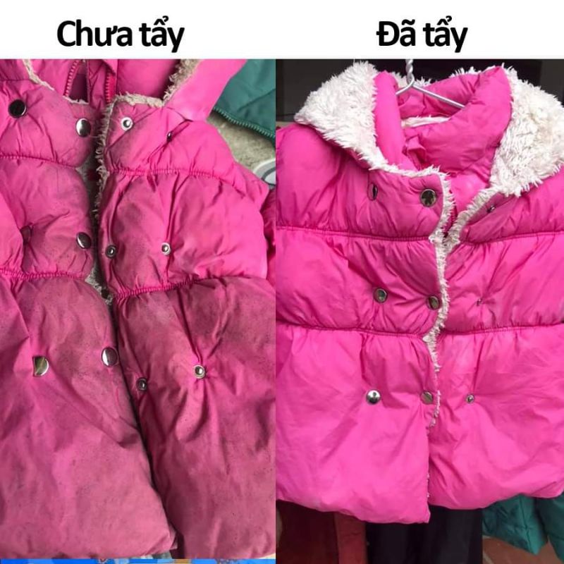 NƯỚC TẨY QUẦN ÁO  TẨY MỐC, Ố CHO CẢ QUẦN ÁO MÀU