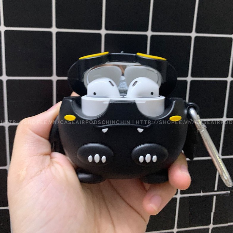 Airpods Case ⚡ Freeship ⚡ RĂNG SÚN MẬP ⚡ Case Tai Nghe Không Dây Airpods 1/2/i12/Pro -