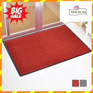 THẢM CHÙI CHÂN NỈ ĐẾ CAO SU 60x90cm