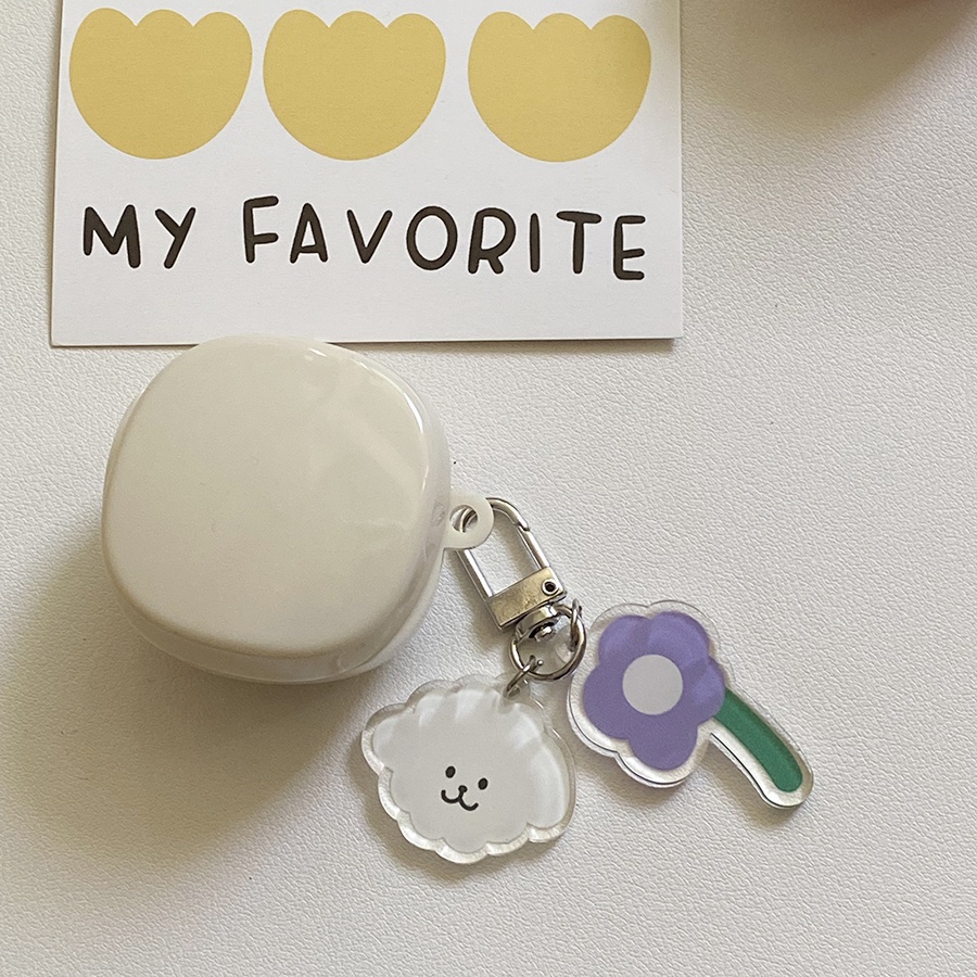 Vỏ Bảo Vệ Hộp Sạc Tai Nghe Bluetooth Baseus WM01 / WM02 Bằng Silicon Hình Hoa Hồng Gắn Móc Khóa Tiện Dụng Cho Baseus Wm0