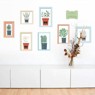 Miếng dán trang tường in hình cây cối chống thấm nước độc đáo DIY