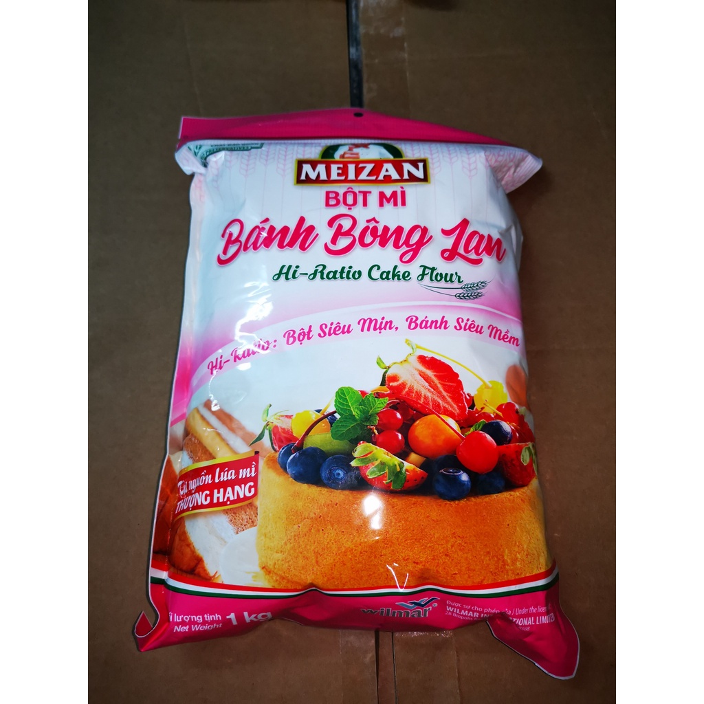 Bột mì số 8 Bột bánh bông lan số 8 Meizan 1kg