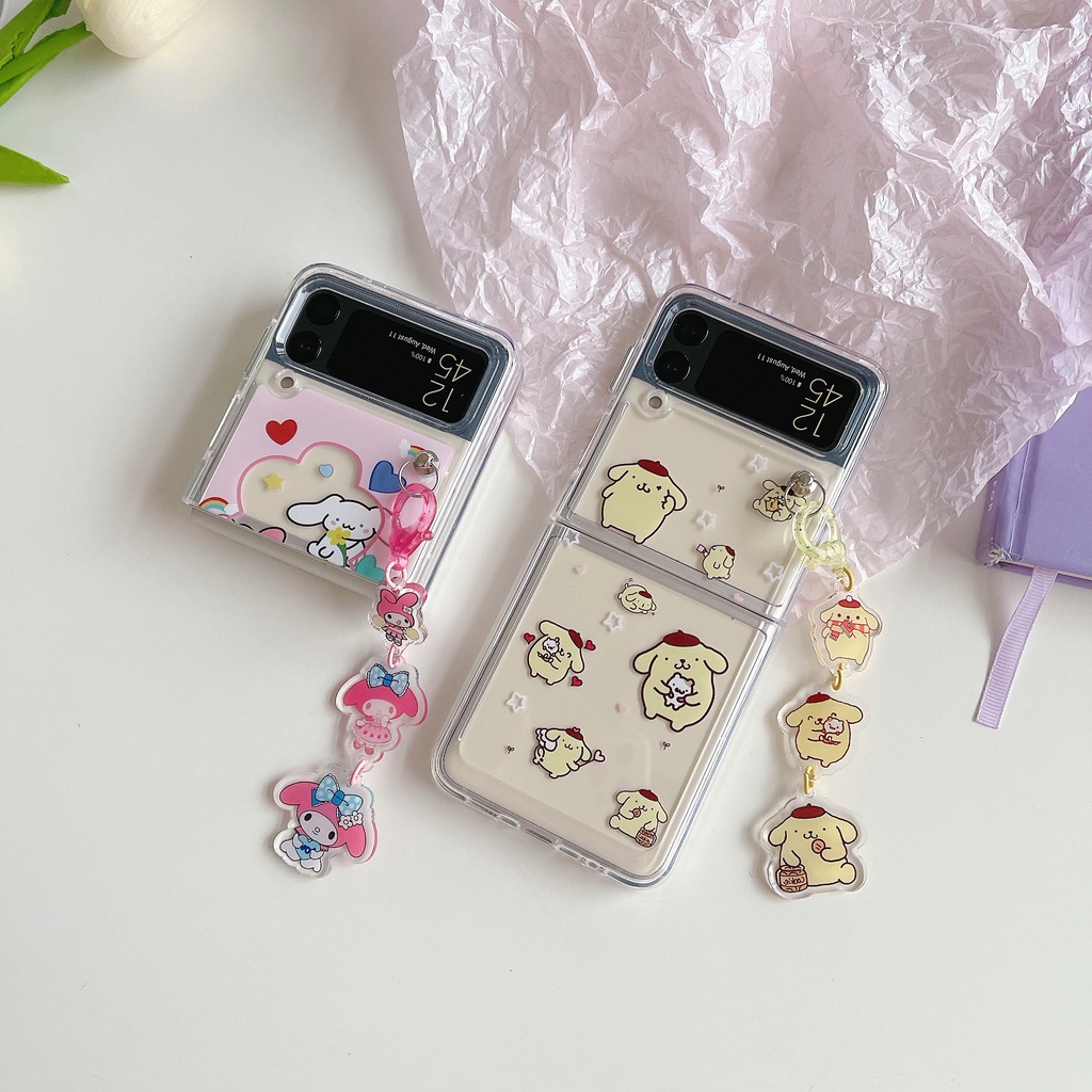 Ốp Điện Thoại PC Cứng Chống Sốc In Hình Stitch Buzz Lightyear Cho Samsung Galaxy Z Flip 4 5G