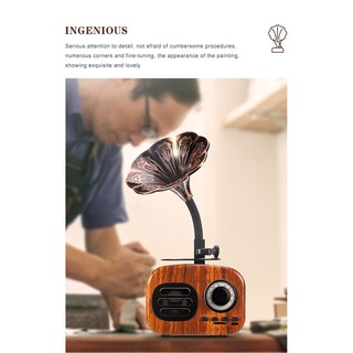 Loa bluetooth FT-05 phong cách cổ điển độc đáo