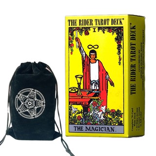 Bài Tarot Rider-Waite The Deck Cỡ Chuẩn 7*12cm - Kèm Túi Đựng Bài Tarot Xem Bói