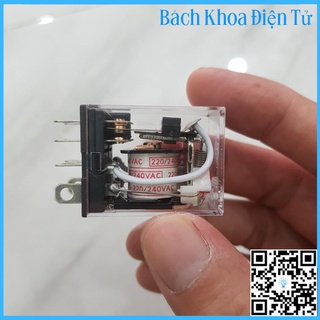 Relay 220v 8 chân, relay omron 220v 8 chân, rơ le 220v10a 8 chân. rơ le 220v, relay trung gian,
