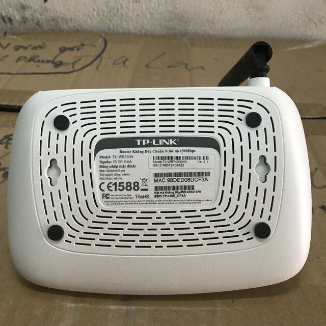 Router wifi TP link TL WR740N- thanh lý nhà mạng mới 95-99%