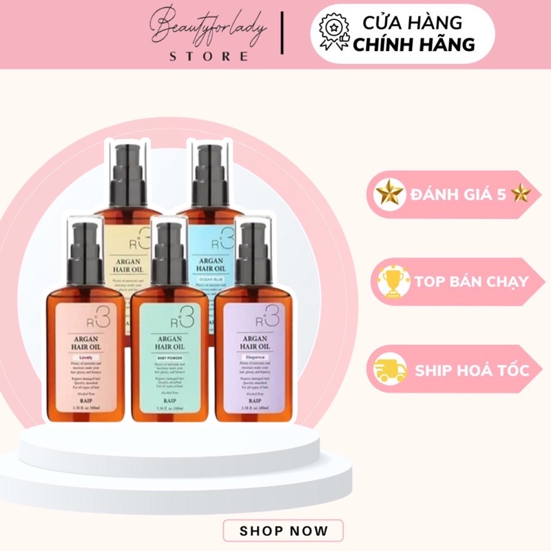 TINH DẦU DƯỠNG TÓC R3 ARGAN HAIR OIL