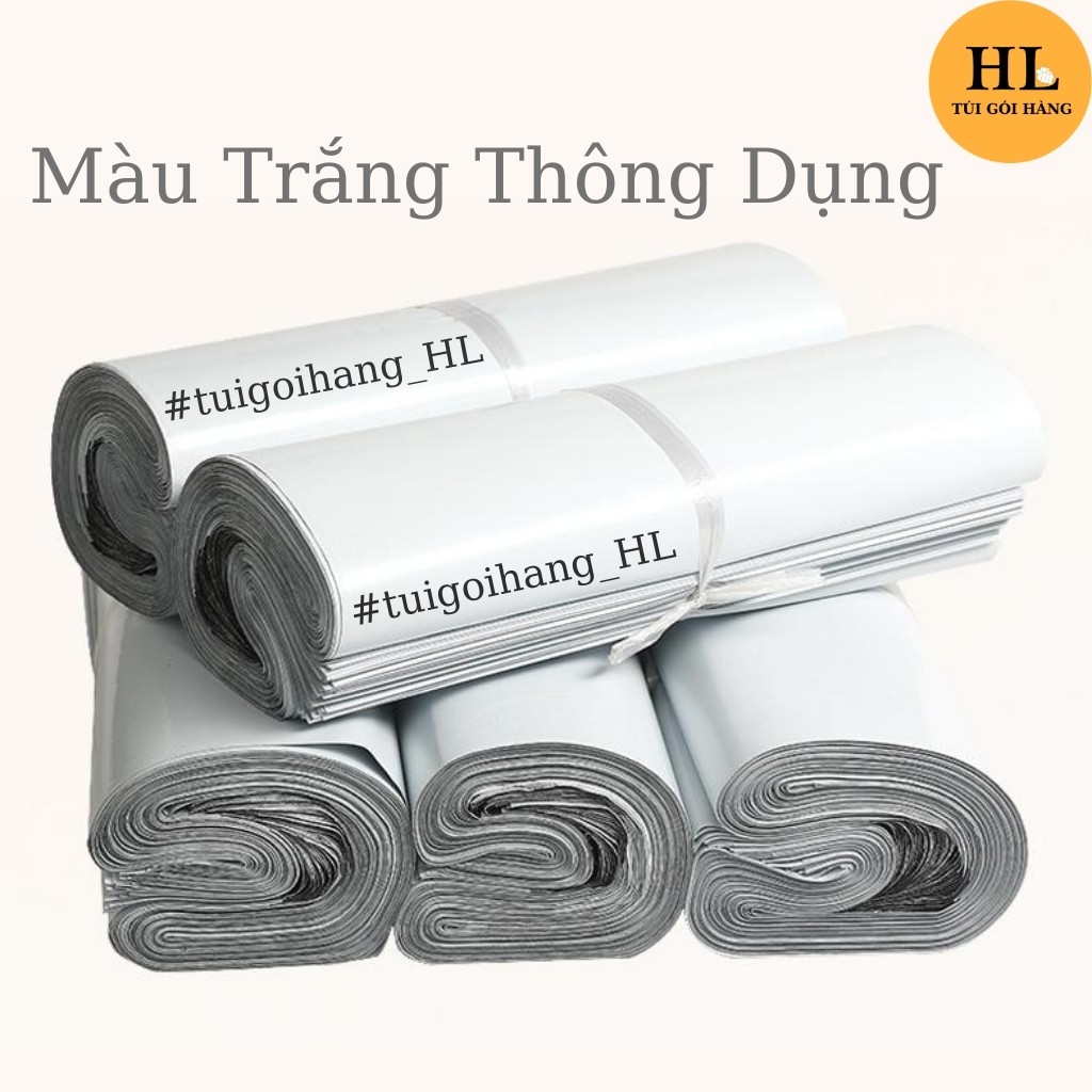 Túi Gói Hàng HL Chất Lượng Cao Cấp & Thông Dụng Size 25 x 35 Màu Trắng