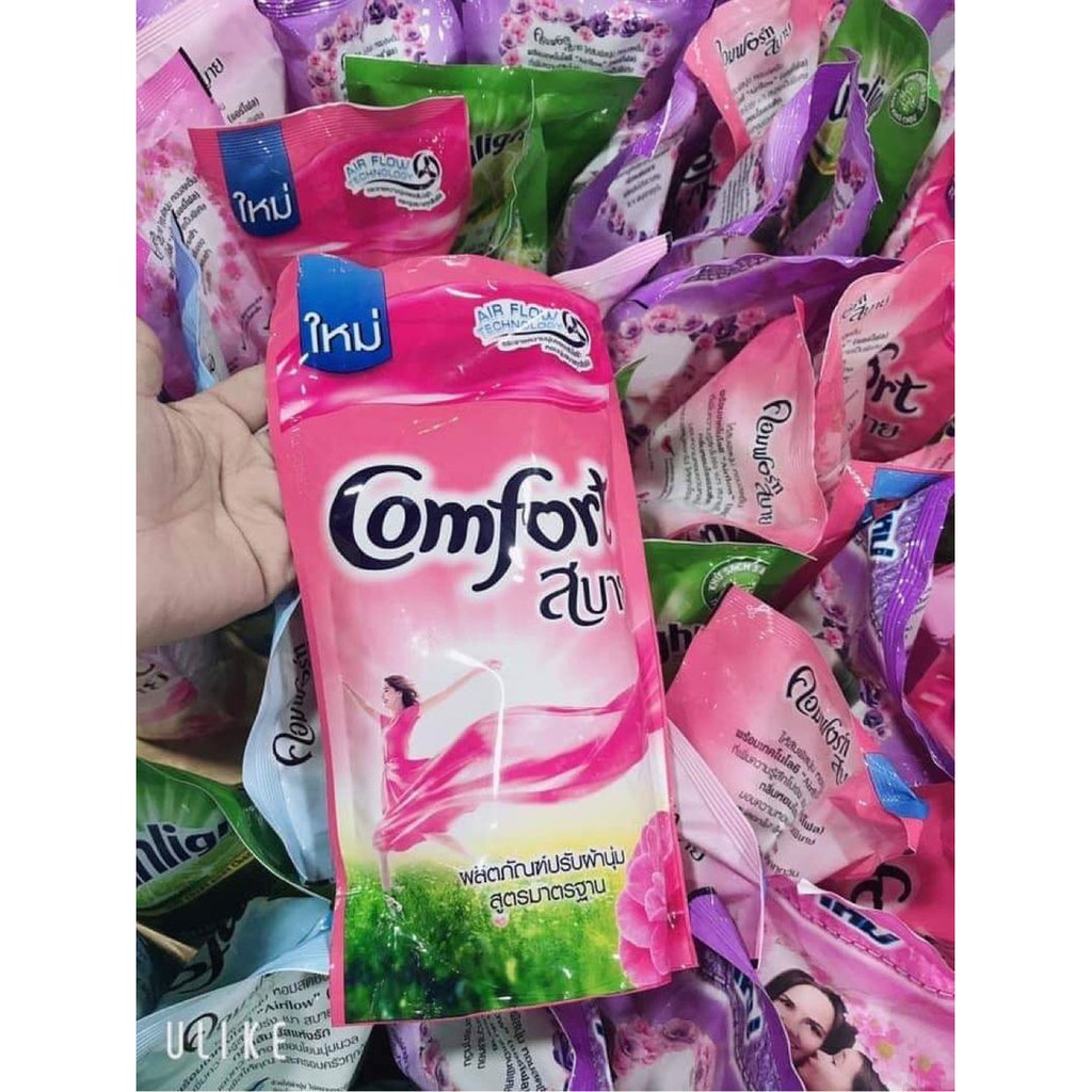 [COMBO 3 BỊCH] Nước Xả Vải Comfort Fabric Softener 580ml Thái Lan - Công Thức Siêu Mềm Mới Mola