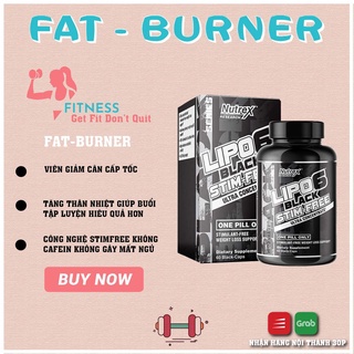 Viên giảm mỡ cấp tốc , 🔥giảm cân mạnh mẽ🔥 lipo 6 black stimfree nutrex 60 viên - hàng phân phối chính hãng 100%