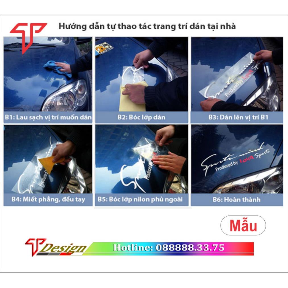 Tem xe fortuner, tem dán sườn xe innova nhiều dòng  WRAP79