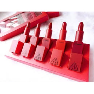 Set son 3ce red recipe lip color mini kit - 5 cây