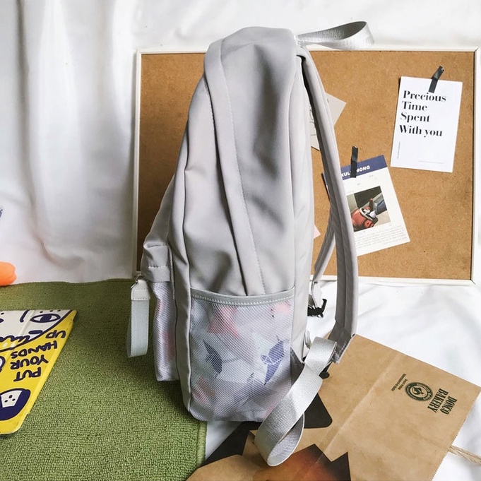 Balo nam nữ đi học giá rẻ đẹp ZIME cặp nam nữ thời trang ulzzang phong cách đeo vai trẻ trung