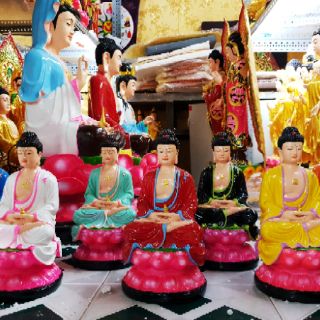 Bộ 7 Dược Sư màu cao 30cm