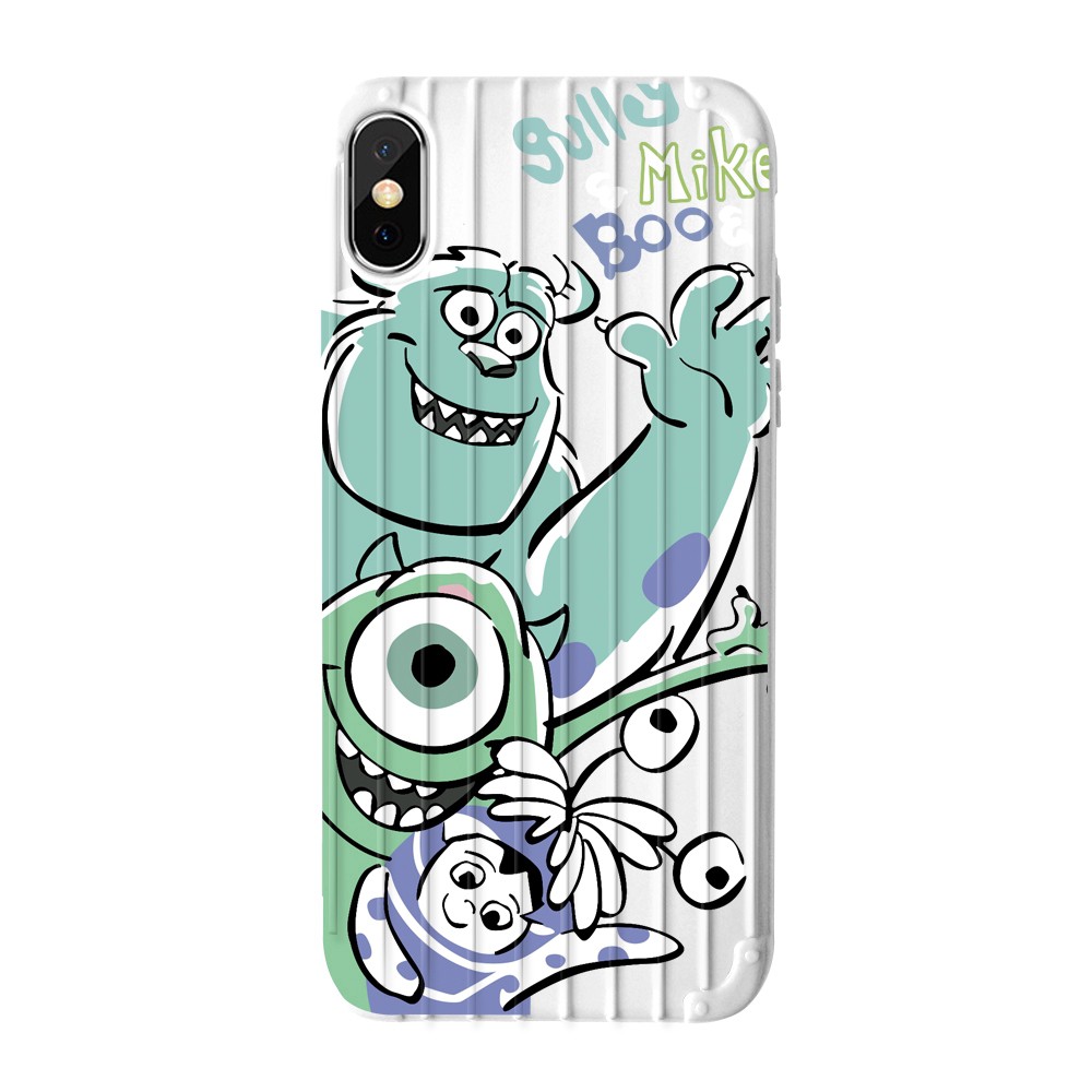 Ốp lưng kiểu va li cứng in hình quái vật Monsters nhiều mẫu mã cho IPhone 6 6s 7 8 6plus 8plus XR X XS XSMax | BigBuy360 - bigbuy360.vn