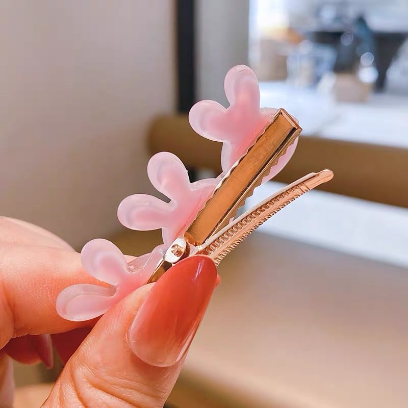 Sét 10 kẹp tóc hình hoa quả , hình hoạt hình cho bé ( shop giao màu ngẫu nhiên )