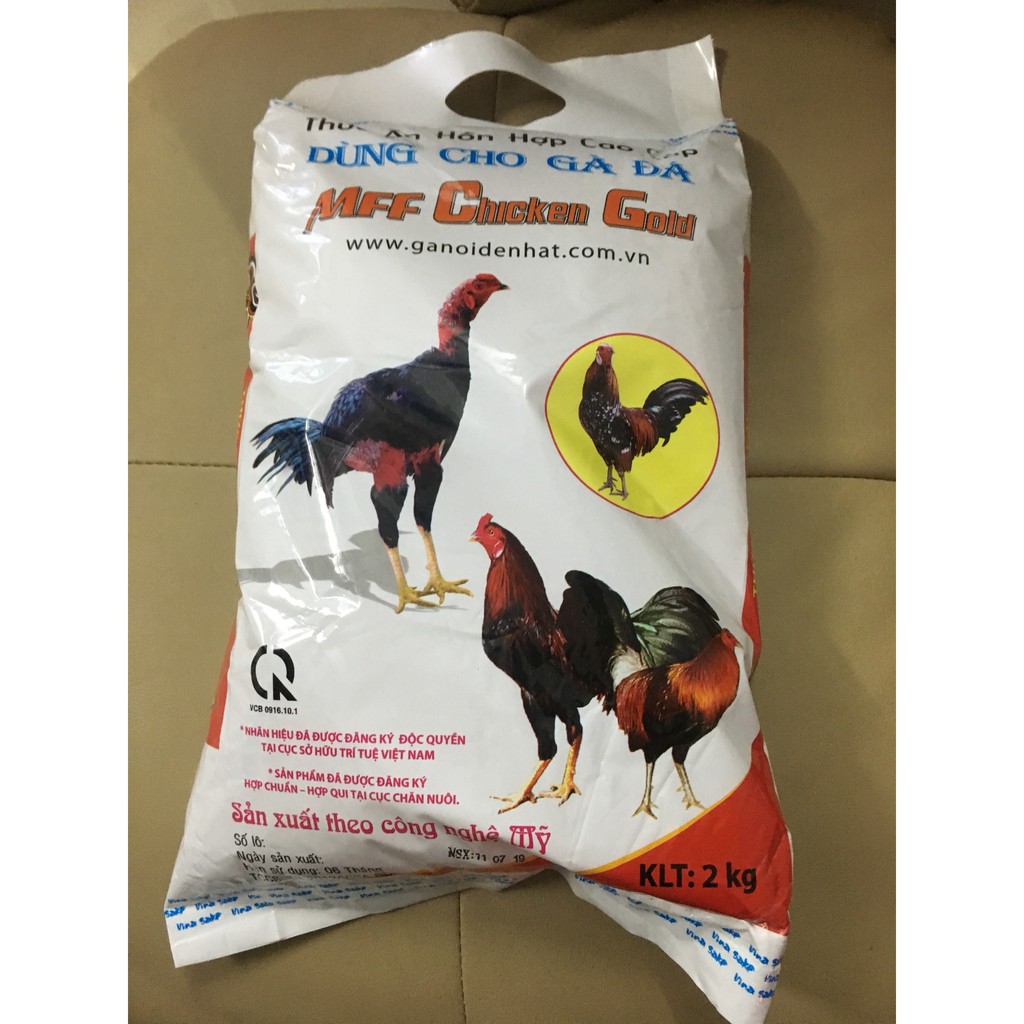 Cám Gà Đá MFF Chicken Gold 2 Kg - Thức Ăn Gà Đá