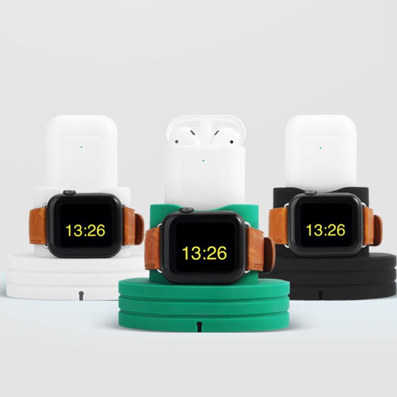 Đế Sạc 2 Trong 1 Cho Airpods Apple-watch I-watch Giá Đỡ