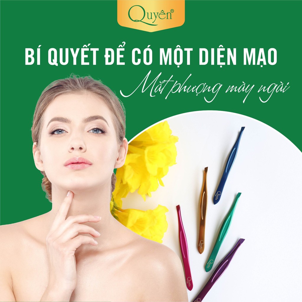 Nhíp màu quyên N401 Tặng kèm dũa