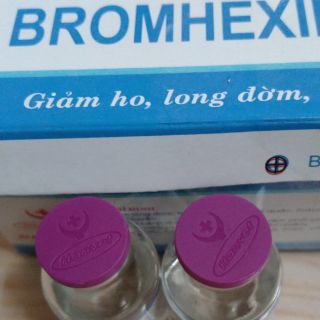 Giảm ho,long đờm/đàm ,thông đường hô hấp, 2lọbromhexin 20ml
