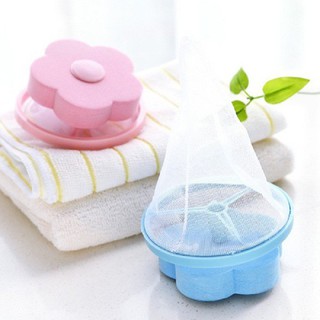 Phao Lọc Cặn Bẩn Máy Giặt Thông Minh, Túi Lưới Lọc Rác Máy Giặt Hình Hoa Siêu Sạch