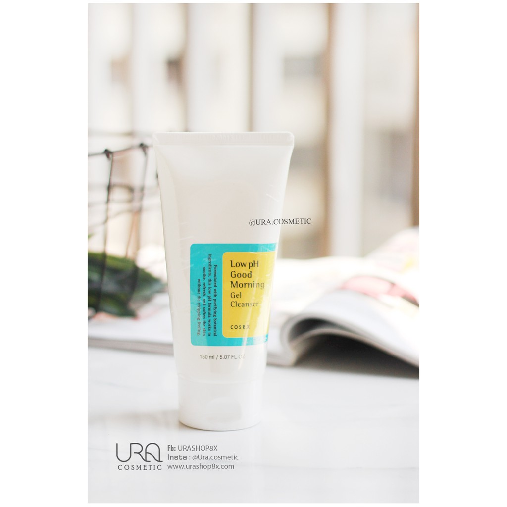 Sữa Rửa Mặt kiểm soát dầu thừa, độ pH chuẩn Cosrx Low pH Good Morning Gel Cleanser
