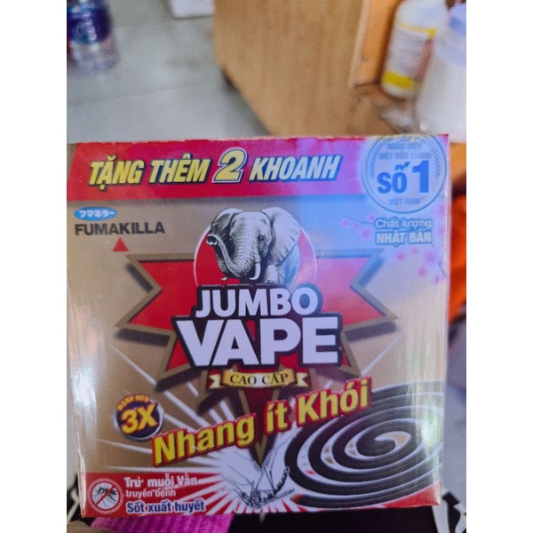 Nhan muỗi Jumpo vape 3x 5 hộp