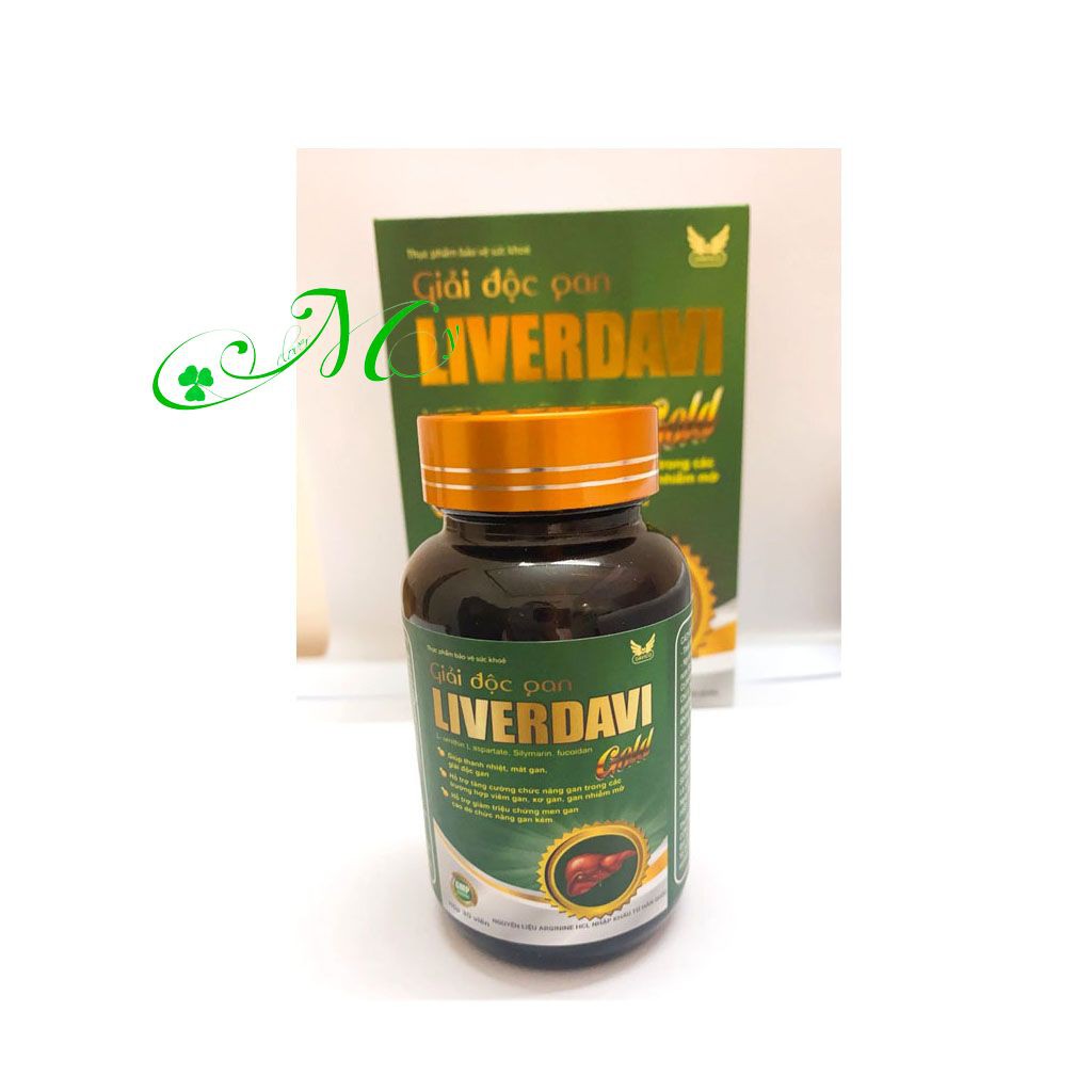 Giải Độc Gan LIVERDAVI GOLD - Hỗ trợ điều trị người viêm gan, xơ gan, gan nhiễm mỡ