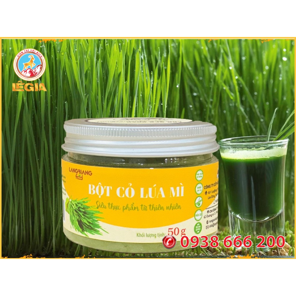 BỘT CỎ LÚA MÌ LANGBIANG 50G