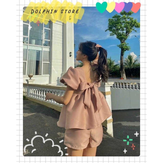 🎶BIGSIZE Set áo babydoll kèm quần short🎶