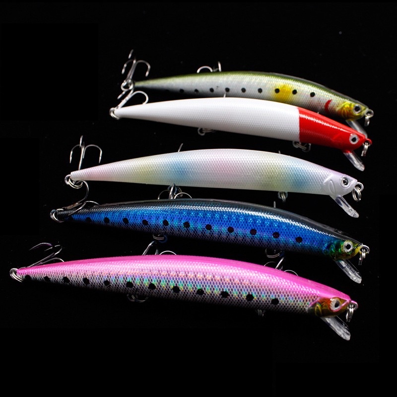 Mồi cá giả chuyên chẽm,măng săn hàng 13cm(13g)