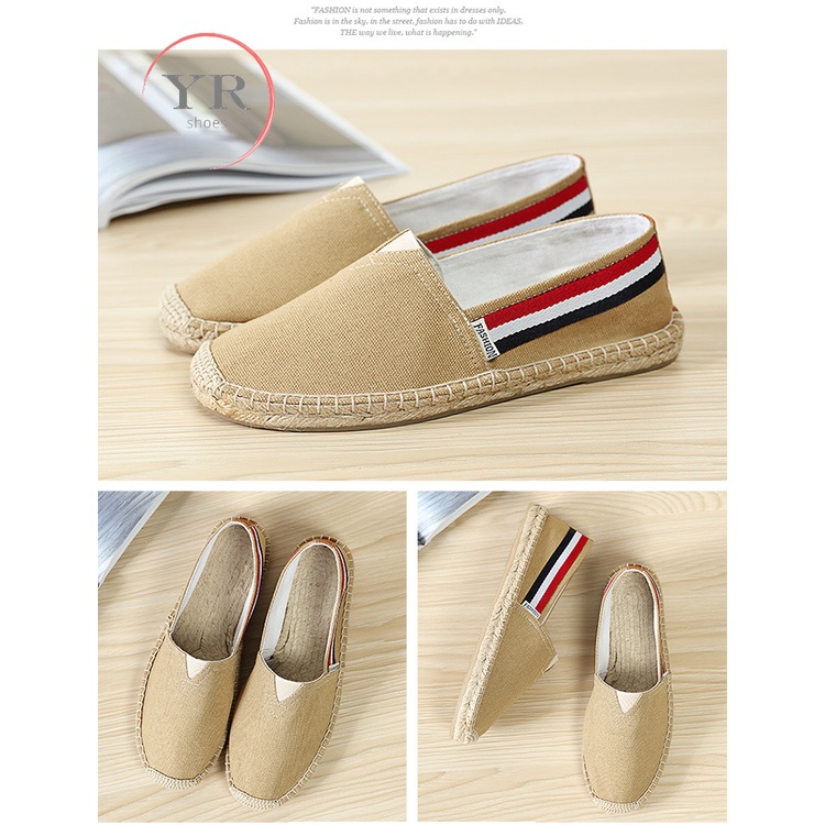 Giày Lười Vải Canvas Thoải Mái Thời Trang Unisex Cá Tính