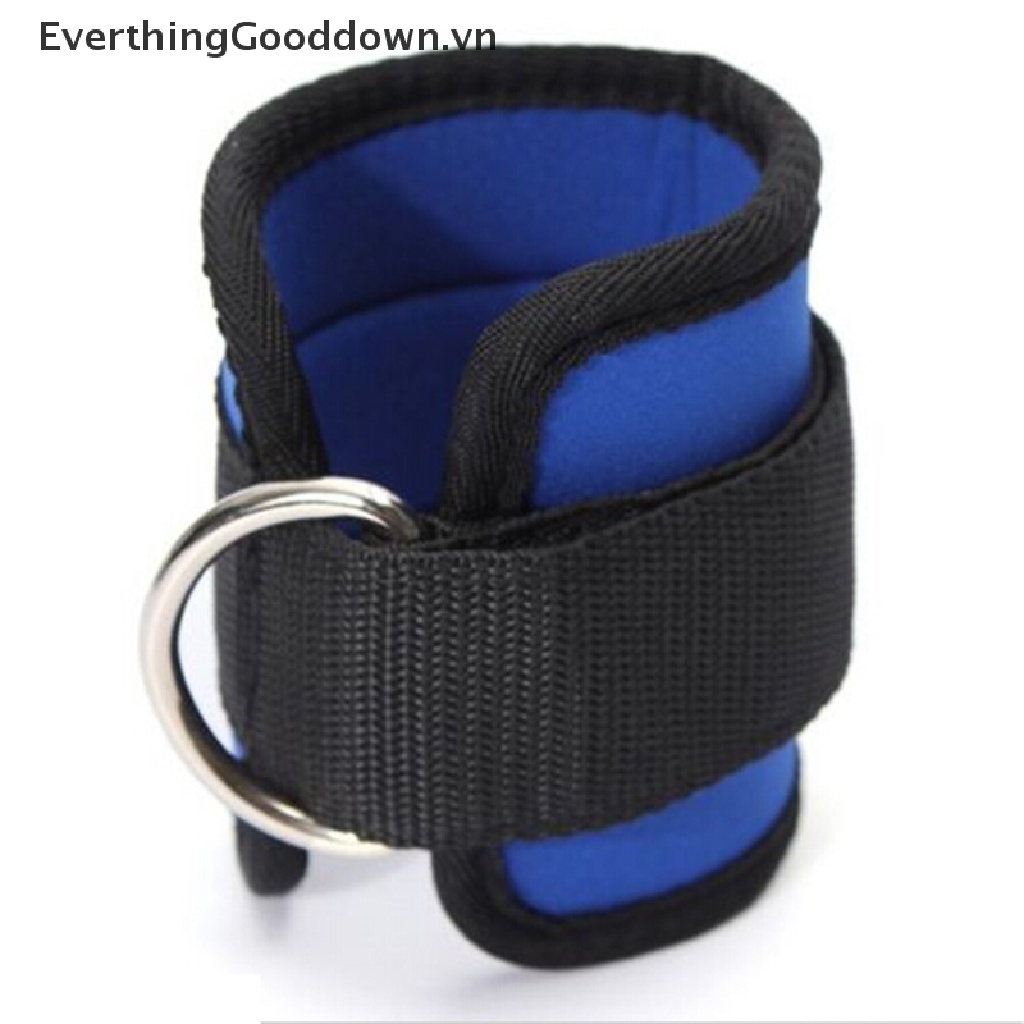 Everthinggood Đai Đeo Cổ Chân Kèm Vòng Chữ D Hỗ Trợ Nâng Tạ Tập Gym