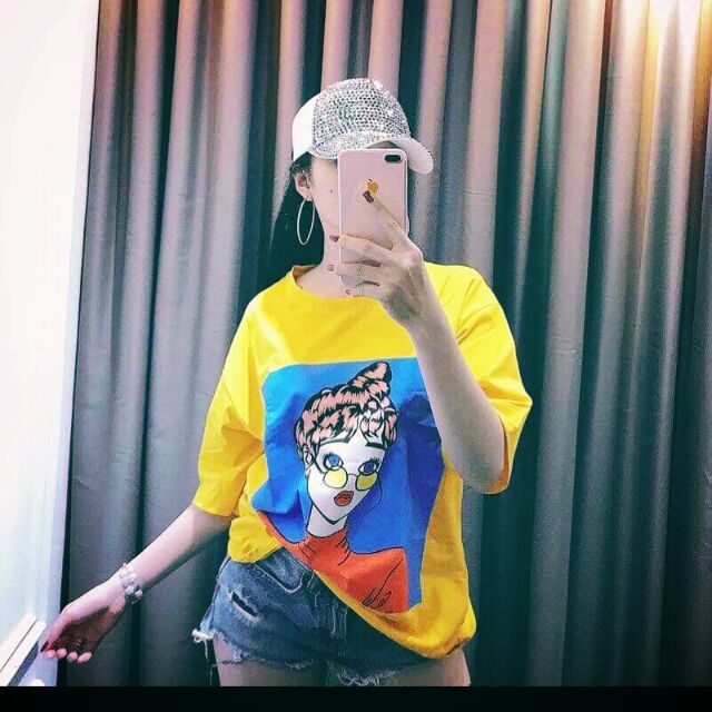 Áo thun giá rẻ chat lịu mien che dồng giá 45 k 50k chân váy 60k