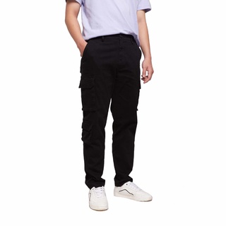 Quần Kaki BOO nam Dáng Cargo Phối Túi Hộp Phong Cách Streetwears