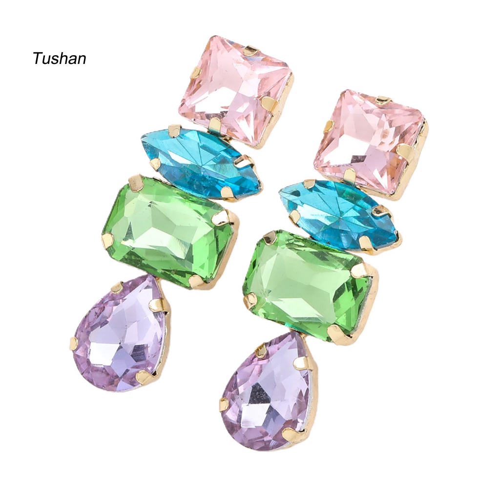 Khuyên Tai Nữ Hình Giọt Nước Thời Trang Thanh Lịch