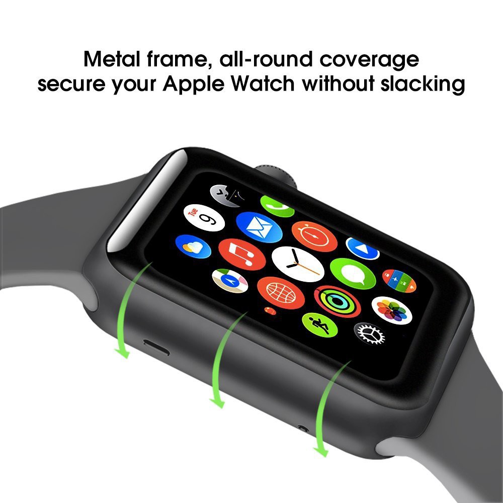 Kính cường lực 0.2mm bảo vệ mặt đồng hồ for Apple Watch Series 6 5 4 3 2 1 SE 38mm 40mm 42mm 44mm