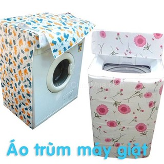 Vỏ bọc máy giặt cửa đứng và cửa ngang cho máy 6 - 10kg | Áo trùm máy giặt chống nước