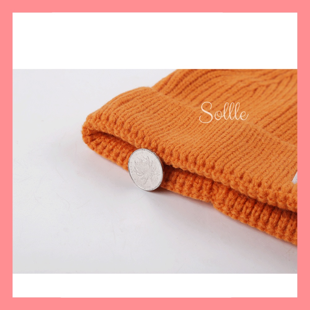 Nón len mũ beanie hip hop chất ngầu Hàn Quốc Sollle M02N