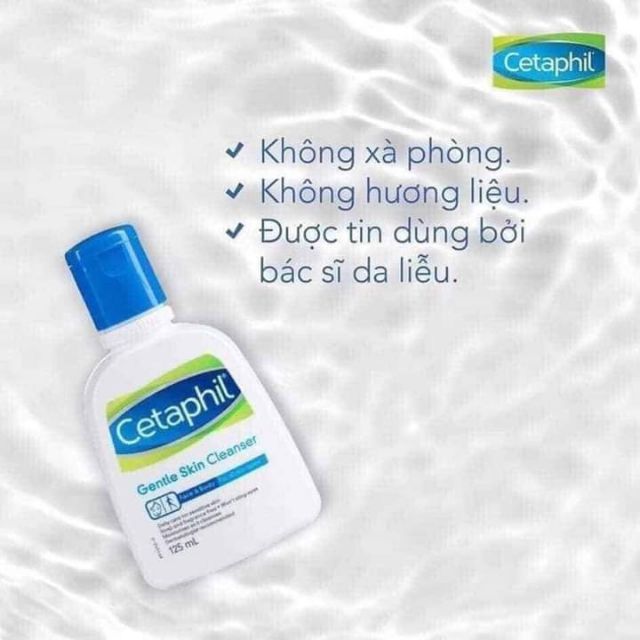 Sữa rửa mặt cetaphil 125ml