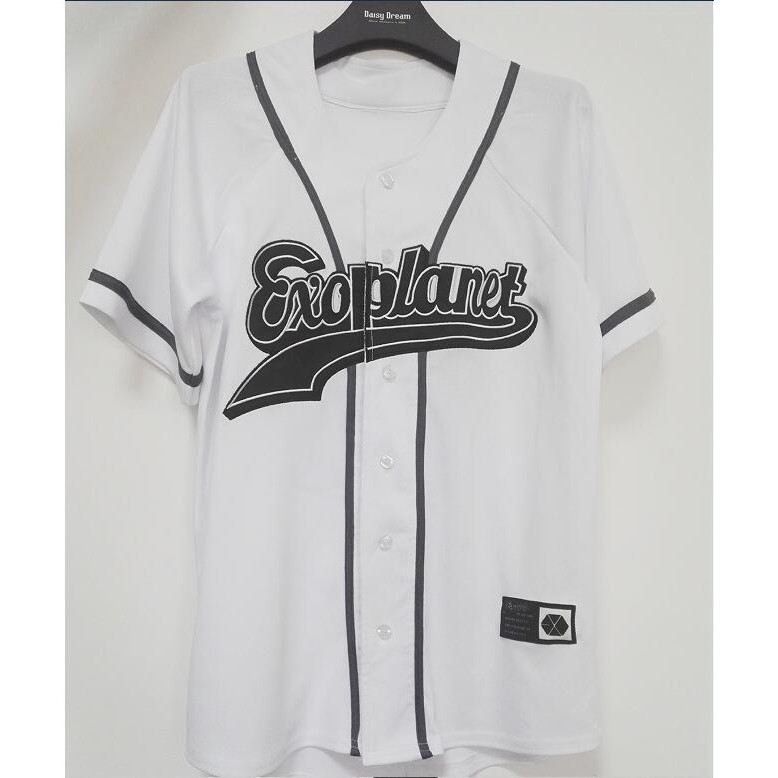 Áo bóng chày thời trang dành cho fan hâm mộ EXO Planet d.o. 12 Baseball