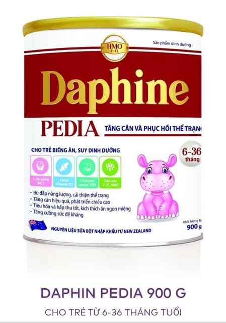 Sữa y tế DAPHINE 900g
