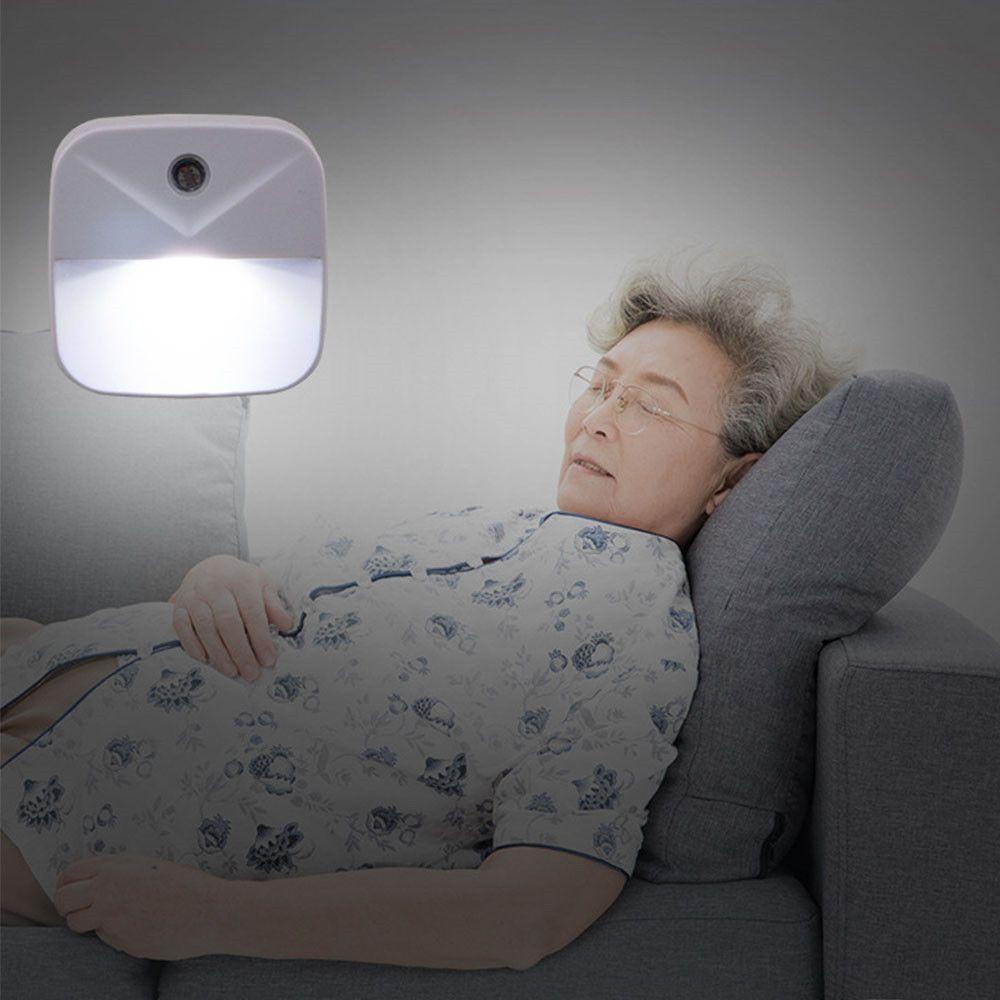 Đèn LED Ban Đêm Bằng ABS Ấm Áp Điều Khiển Ánh Sáng Ban Đêm Mới