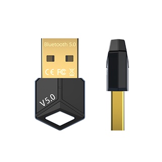 Bluetooth 5.0 transmitter USB plug for wireless connection to computer mouse/keyboard