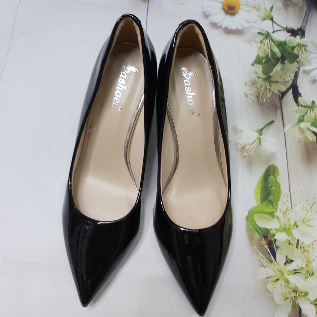 Giày công sở gót trong đẹp cao cấp cấp chính hãng Evashoes EVA932
