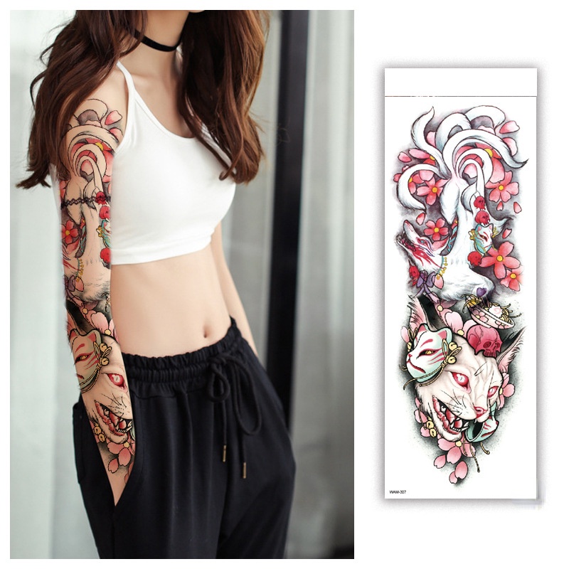 Toàn Bộ Hình Xăm Dán Trang Trí Cánh Tay Chống Thấm Nước Dành Cho Nam Và Nữ