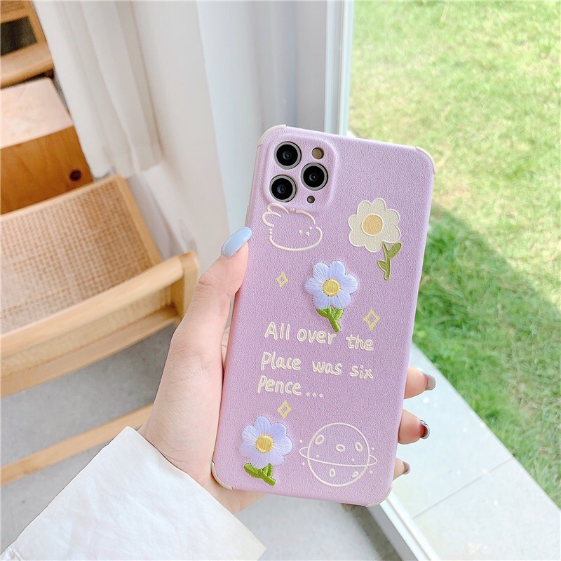 Ốp lưng iphone thêu hoa  N22 | BigBuy360 - bigbuy360.vn