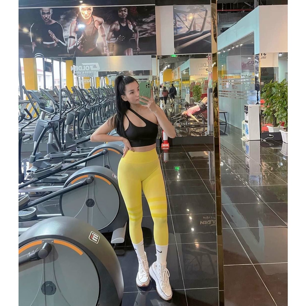 ÁO Bra lệch vai thun poly